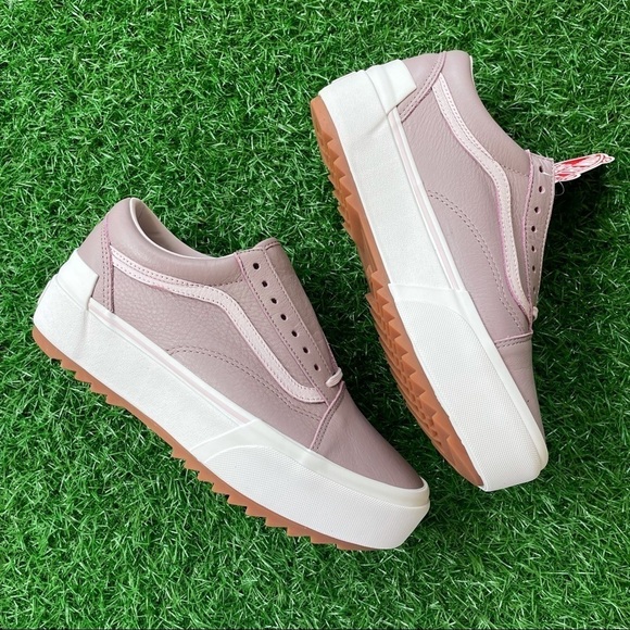 Vans Old Skool Stacked Tumbled Leather - Picture 2 of 5